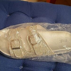 H2K Silver Rhinestone Size 11